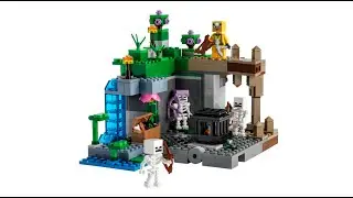LEGO MINECRAFT 21189 The Skeleton Dungeon - Speed Build