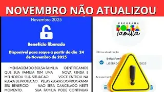 APLICATIVO BOLSA FAM&Iacute;LIA N&Atilde;O ATUALIZOU NOVEMBRO 2025 O QUE FAZER PARA RESOLVER 