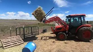 #Shorts Kioti moving hay