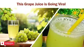 Natural Grape Juice Recipe | Super Healthy & Easy! #foryou #fypシ゚viral #trending #fyp #rinkujha