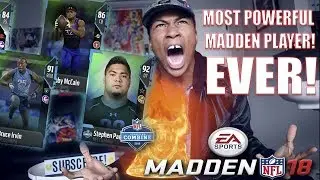 I AM THE MOST POWERFUL MADDEN PLAYER EVER!💥 | NEW COMBINE PACKS