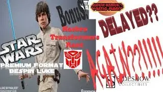 Bespin Luke Skywalker Premium Format - Delayed? Again?!! Plus Bonus Transformers Rant