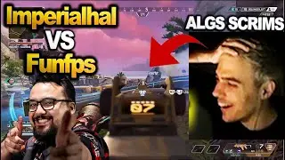 TSM Imperialhal team vs XSET Funfps team in algs pro scrims ( apex legends )