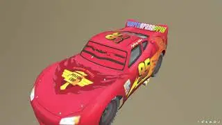 Strange Lightning McQueen 3D Models