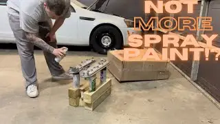 PAINTING THE VALVE COVERS ON MY CAPRICE PPV!
