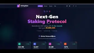 Build a $1,000,000 DeFi Staking Platform | 100 USDT Staking with 15-Tier Rewards