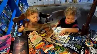 Comics at the Bar (Reversed)