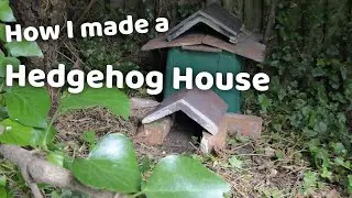 How I made a Hedgehog House