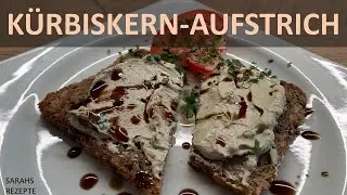 K&uuml;rbiskern-Aufstrich, gesund, lecker und leicht nachzumachen
