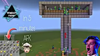 Easy Mob Farm Tutorial 1.19+ (java, bedrock, pocket edition) ( without mob spawner