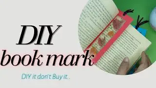 3 Easy Steps to Create Your Own UNIQUE Bookmark! #diy #30-min-craft