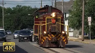 Street Running on the Juniata Valley Railroad [4K]