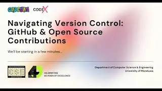 Workshop on Navigating Version Control | CodeX by CodeJam | 27.03.2025