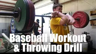 Baseball Workout/Throwing Drills To Throw Harder - 5 Tool EP 4