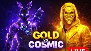 CRAZY FREE FIRE LIVE 😈 Gold vs Cosmic | Noob to Pro Gameplay 🔥