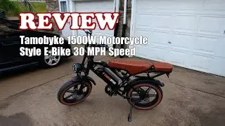 Tamobyke 1500W Motorcycle Style E-Bike Review: 2025
