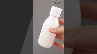 120ml Juice Milk Yogurt White PET Bottle