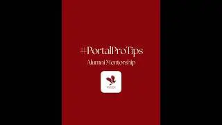 #PortalProTips : Alumni Mentorship. This section connects you with experienced FMS alumni. #fmsdelhi
