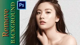How to remove background in Photoshop CS6 in just a minute | How to cut out an image in Photoshop