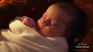 Baby Sleeps Instantly 💤 Womb Sounds & Heartbeat White Noise | Deep Sleep Music for Babies (No Ads)