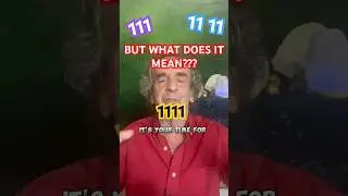 Почему вы видите числа 111 и 1111! Нумерология/Истинное значение ангельских чисел