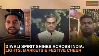 Diwali Spirit Shines Across India: Lights, Markets & Festive Cheer