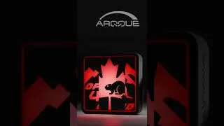 LED Hitch Cover Designs &ndash; Vancouver Skyline, 4x4 Offroad & Canadian Beaver #shorts