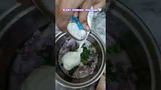 Best and Easy Perugu Pachadi Recipe!! #perugupachadi #shortsfeed #shortvideo #viralvideo #food