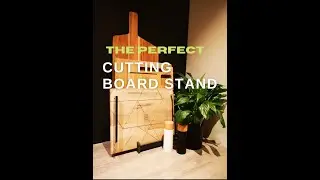 FINALLY -# A Cutting Board #Stand that Fits Any Counter!
