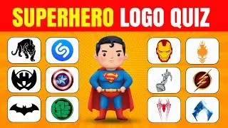 SUPERHERO LOGO QUIZ | Can You Guess Them All?