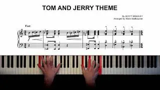 Tom and Jerry Theme - Piano Sheet Music