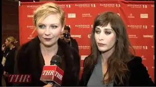 Kirsten Dunst and Lizzy Caplan 'Bachelorette' Sundance 2012