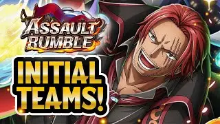 [OPTC] Штурмовая битва. Мои начальные команды. Круиз за сокровищами One Piece.