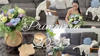 Decoraci&oacute;n primavera 2023/Decoremos juntos mi sala.🌸🦋🐇