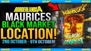 Maurice Black Market Location 2nd October (WEEK 4) - Borderlands 4 (Maurices Weekly Legendaries)