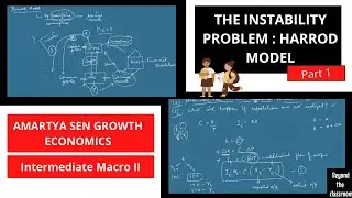 Instability Problem of Harrod model|Amartya Sen Growth Economics| Intermediate Macro II|B.A.(H) Eco