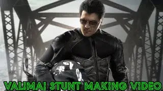 Valimai Stunt Making Video | Ajith Kumar, Huma Qureshi, Karthikeya, H Vinoth | Yuvan | Cinema Trip