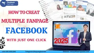 How to Create Multiple Facebook Pages with Just One Click 2025 | Fast & Easy Auto Page Creator