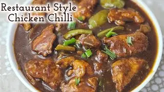 Restaurant Style Chicken Chilli |Chinese Gravy Restaurant Style #chickenchilli 