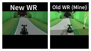 Trackmania winter 06 new WR vs old WR (MINE) !!! 27.741/27.843