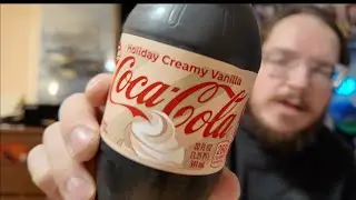 Праздничная сливочно-ванильная Coca-Cola, которая новая. Новый обзор.