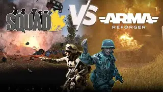 Squad VS Reforger - Effects and Details Comparsion / Сравнение эффектов и деталей