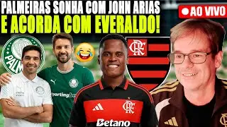 PALMEIRAS SONHA COM JOHN ARIAS E ACORDA COM EVERALDO DO FLUMINENSE! LIVE RAIZ! 📱