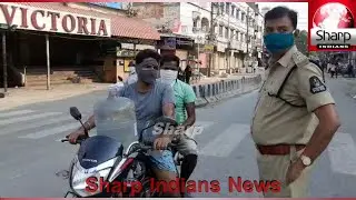 Covid 19 Lockdown police tight security in Mirchowk ACP limits, Hyderabad 31-3-2020