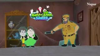 Inspector Chacha Chamola ने किया थकेला पकेला को गिरफ्तार |Paap O Meter | Bhoot Boss Diaries |Cartoon