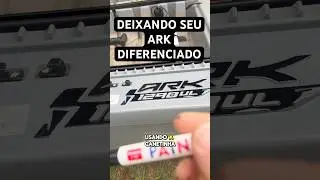 COMO PINTAR AS ESCRITAS DO ARK 1290 #milhanautica #caiaque #toninhocaiaqueiro