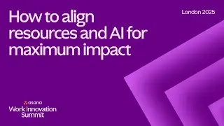How to align resources and AI for maximum impact (PMO session WIS London 2025)
