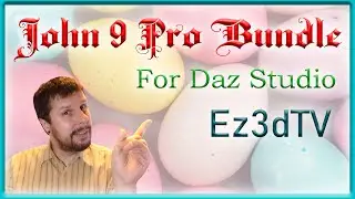 4k Live John 9 Pro Bundle for Daz Studio
