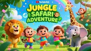 🌿🦁 Jungle Safari Adventure | Kids Nursery Rhyme | Sing Along Animal SongJoin Emma and friends kids 