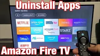 Amazon Fire TV: как удалить/деинсталлировать приложения (или удалить из облака)